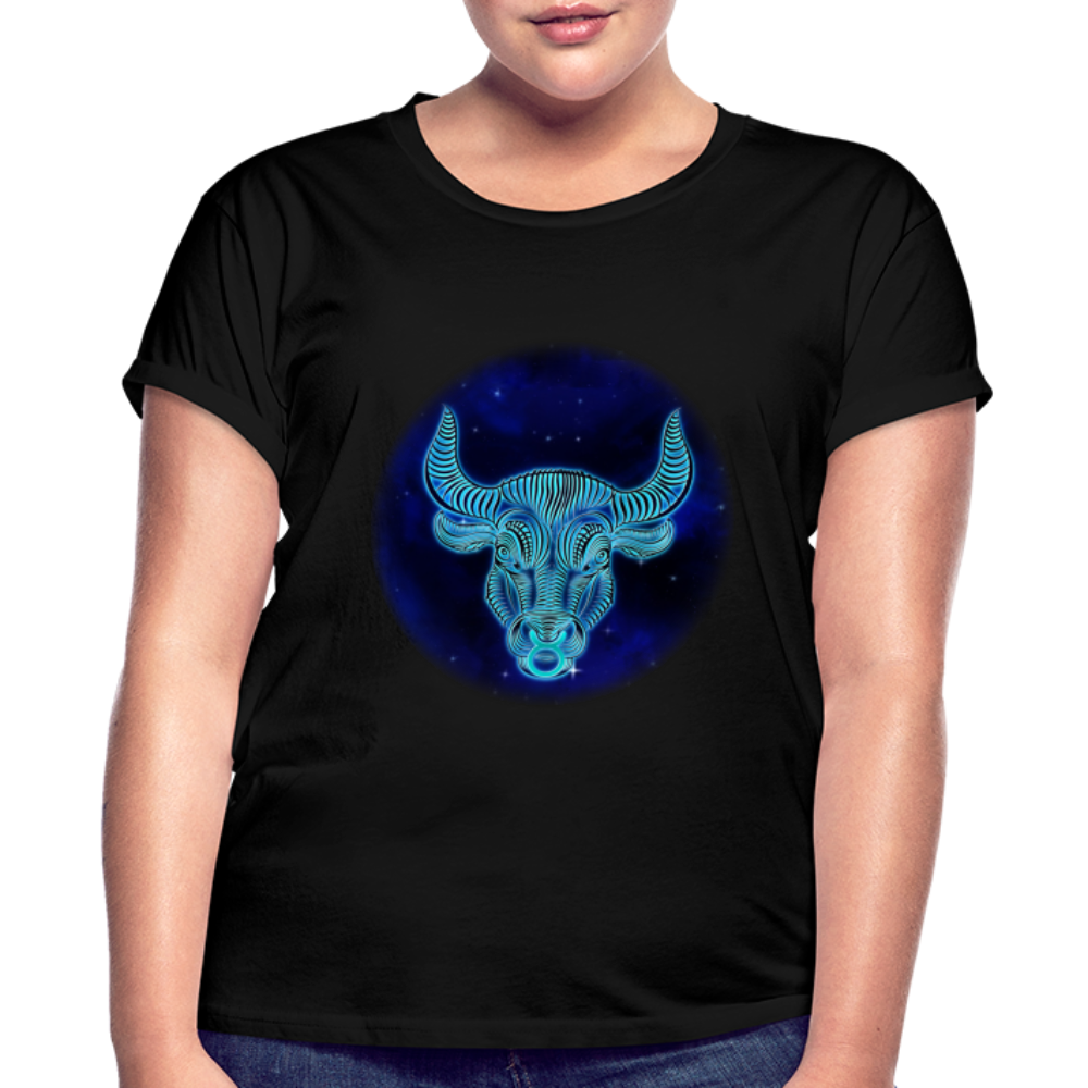 Women's Relaxed Fit Taurus T-Shirt - black