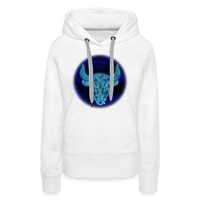 Thumbnail for Women’s Premium Taurus Hoodie - white