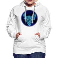 Thumbnail for Women’s Premium Taurus Hoodie - white