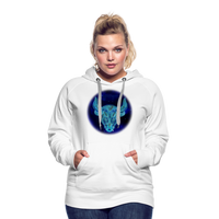 Thumbnail for Women’s Premium Taurus Hoodie - white