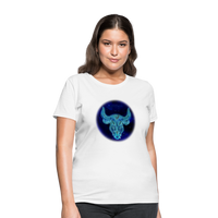 Thumbnail for Women's Taurus T-Shirt - white