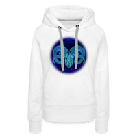 Thumbnail for Women’s Premium Aries Hoodie - white