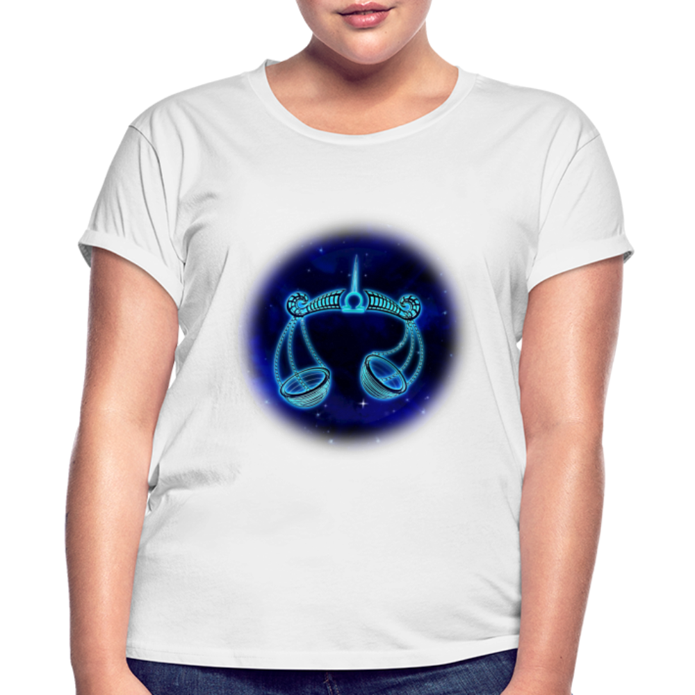 Women's Relaxed Fit Libra T-Shirt - white