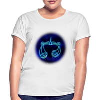 Thumbnail for Women's Relaxed Fit Libra T-Shirt - white