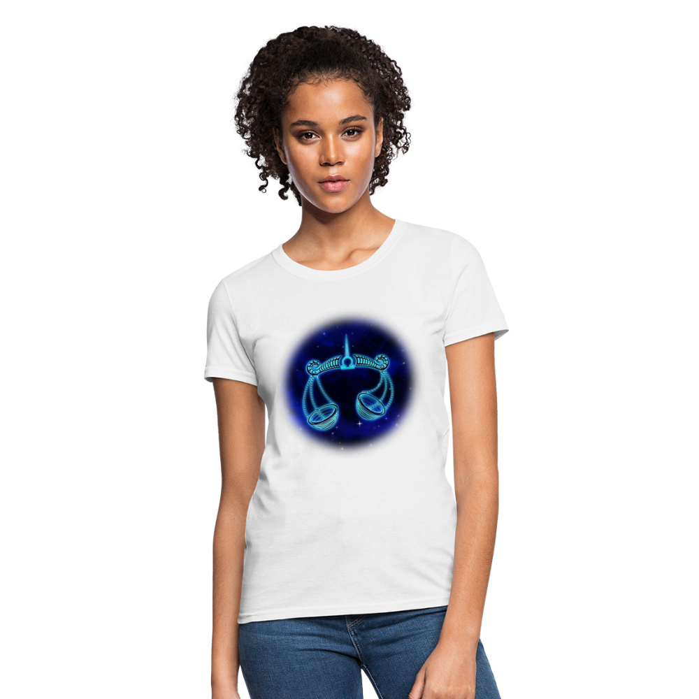 Women's Libra T-Shirt - white