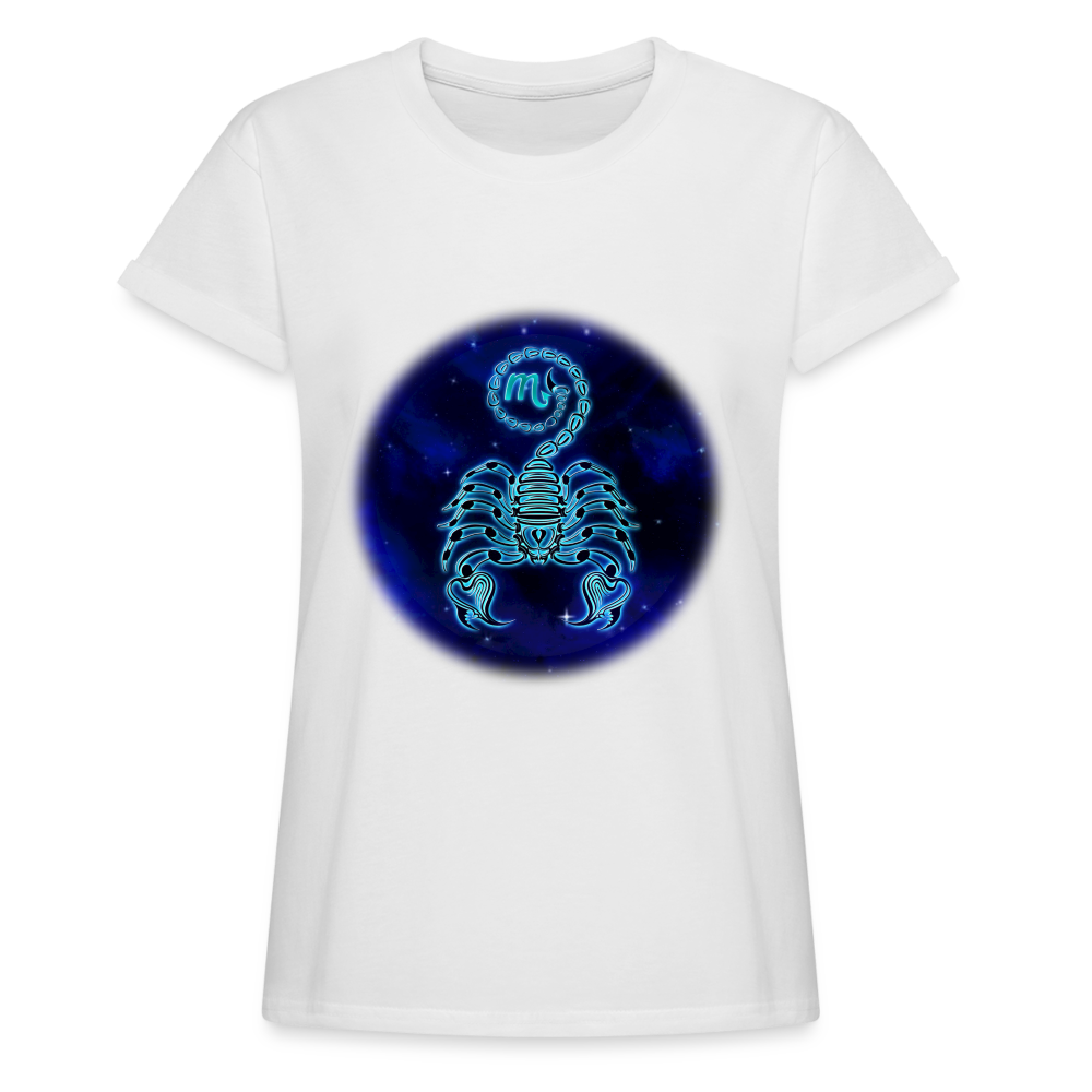 Women's Relaxed Fit Scorpio T-Shirt - white