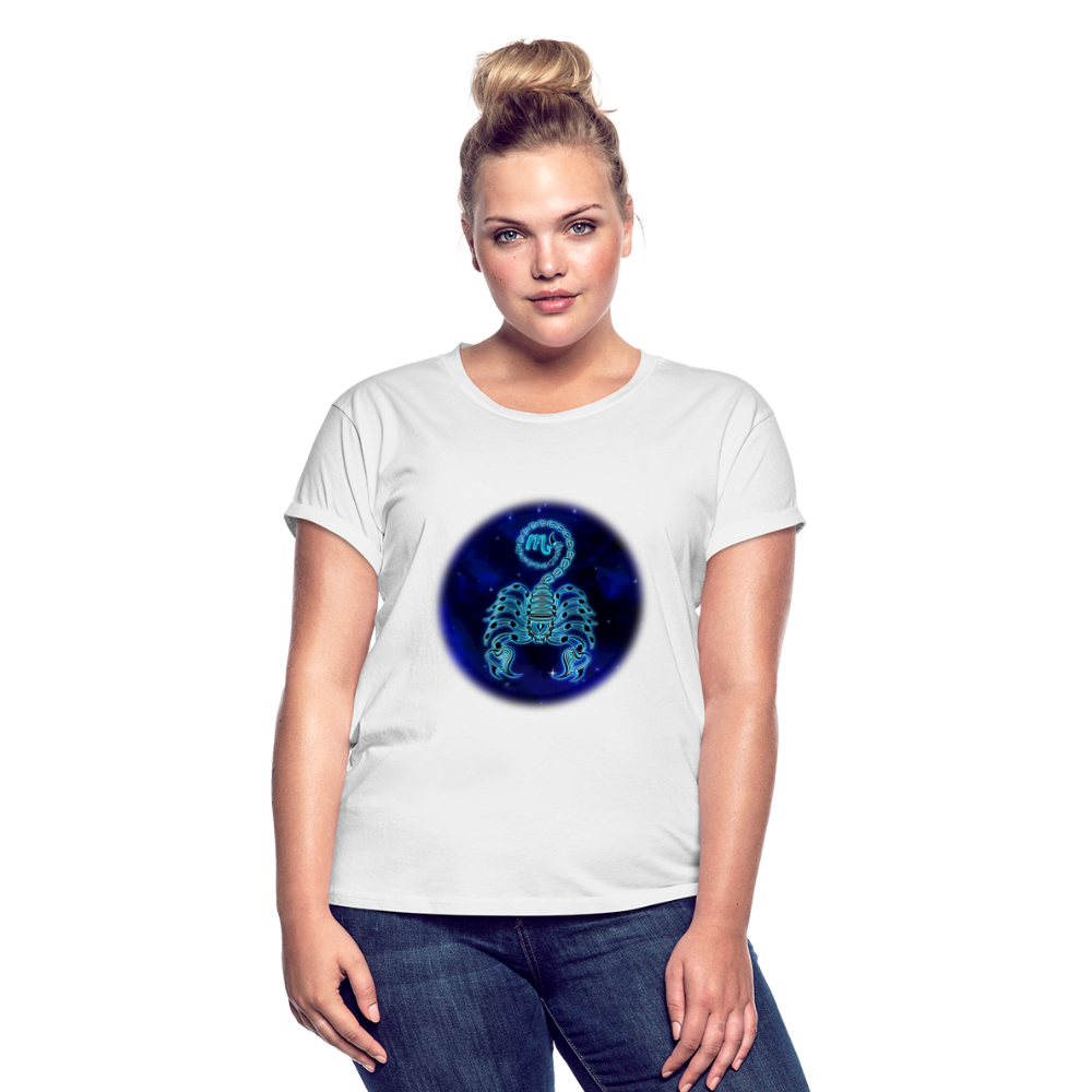 Women's Relaxed Fit Scorpio T-Shirt - white