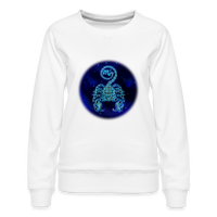 Thumbnail for Women’s Premium Scorpio Sweatshirt - white