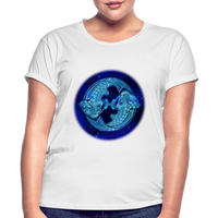 Thumbnail for Women's Relaxed Fit Pisces T-Shirt - white