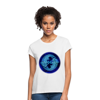 Thumbnail for Women's Relaxed Fit Pisces T-Shirt - white