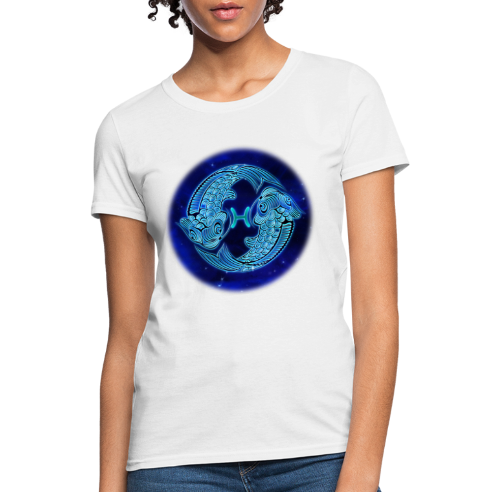 Women's Pisces T-Shirt - white