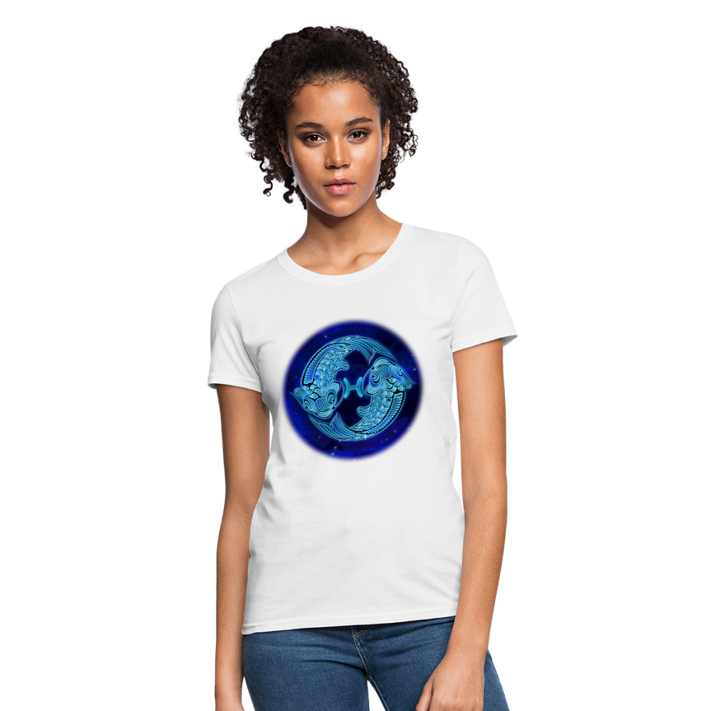 Women's Pisces T-Shirt - white