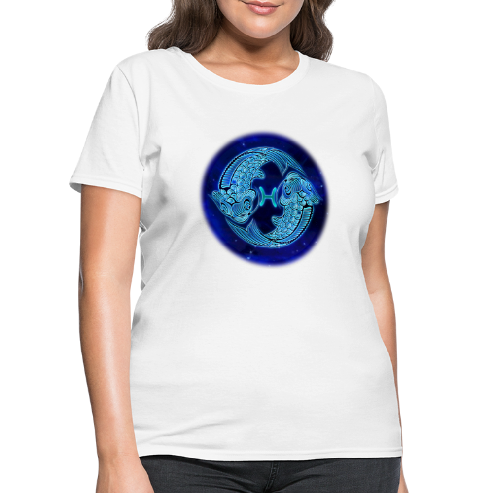 Women's Pisces T-Shirt - white