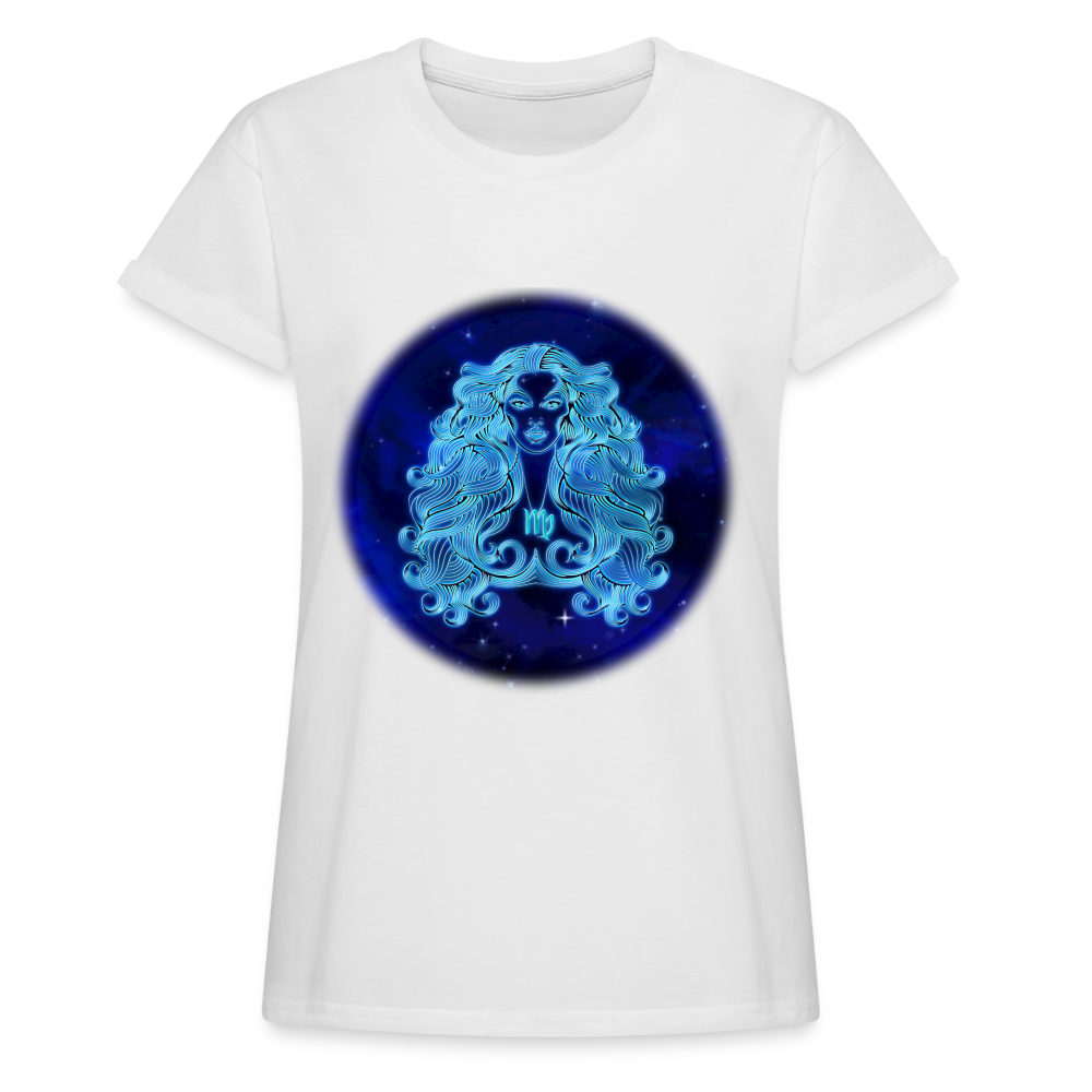 Women's Relaxed Fit Virgo T-Shirt - white