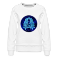 Thumbnail for Women’s Premium Virgo Sweatshirt - white