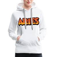 Thumbnail for Women’s Aries Oneeighty Premium Hoodie - white