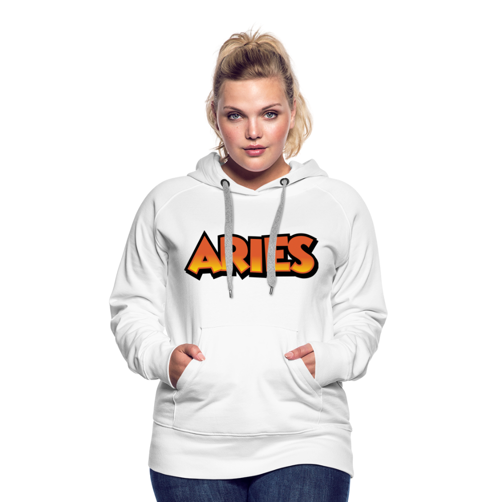 Women’s Aries Oneeighty Premium Hoodie - white