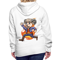 Thumbnail for Women’s Aries Oneeighty Premium Hoodie - white