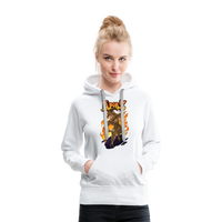 Thumbnail for Women’s Aries Narihndrab Premium Hoodie - white