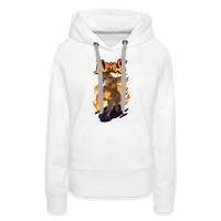 Thumbnail for Women’s Aries Narihndrab Premium Hoodie - white