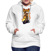 Thumbnail for Women’s Aries Narihndrab Premium Hoodie - white