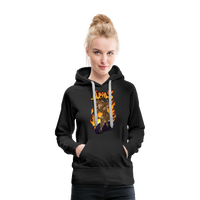 Thumbnail for Women’s Aries Narihndrab Premium Hoodie - black