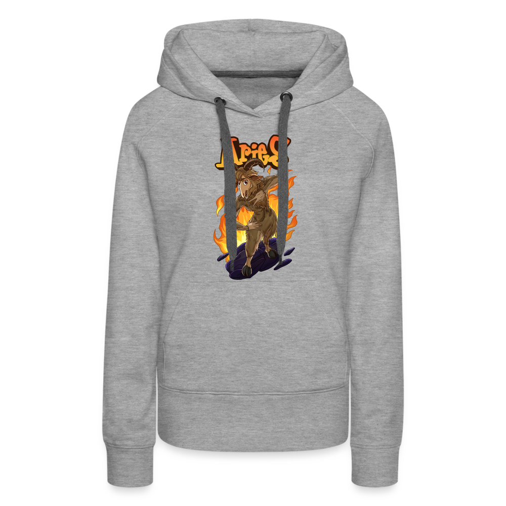 Women’s Aries Narihndrab Premium Hoodie - heather grey