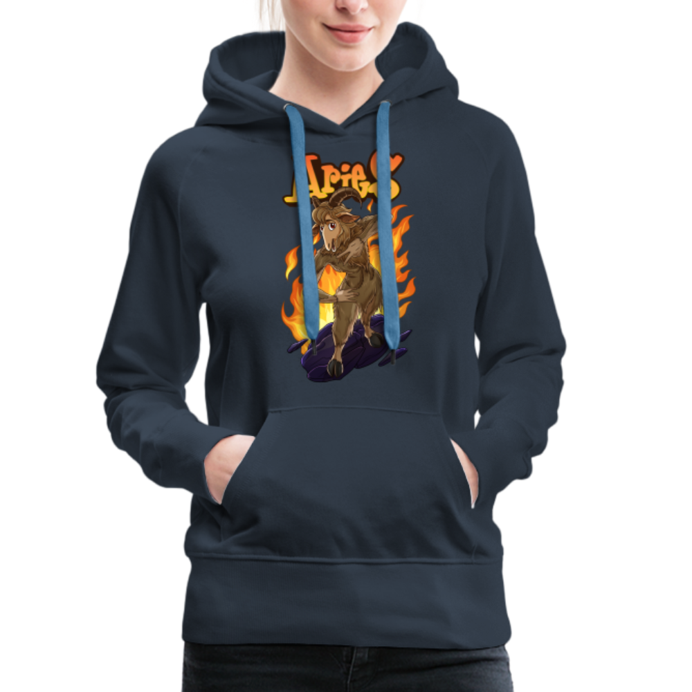 Women’s Aries Narihndrab Premium Hoodie - navy