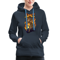 Thumbnail for Women’s Aries Narihndrab Premium Hoodie - navy