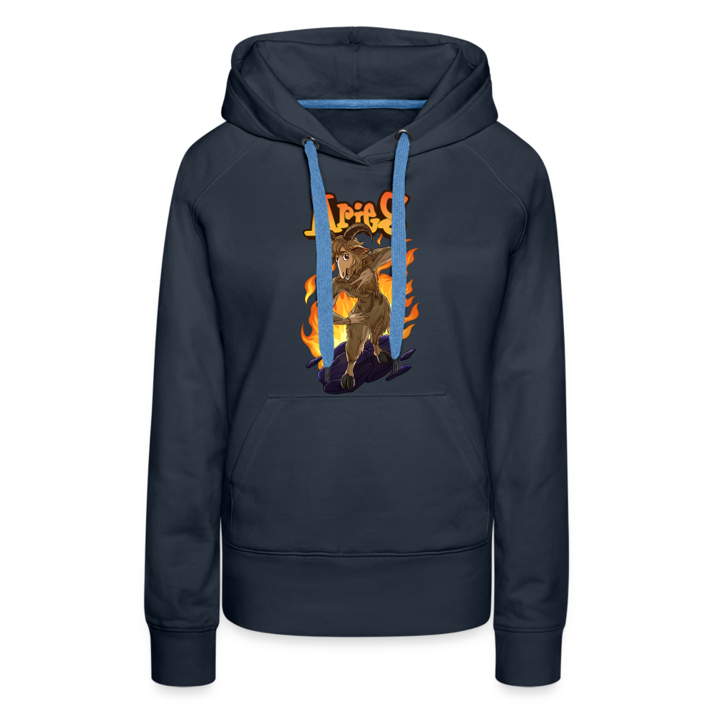 Women’s Aries Narihndrab Premium Hoodie - navy