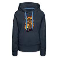 Thumbnail for Women’s Aries Narihndrab Premium Hoodie - navy