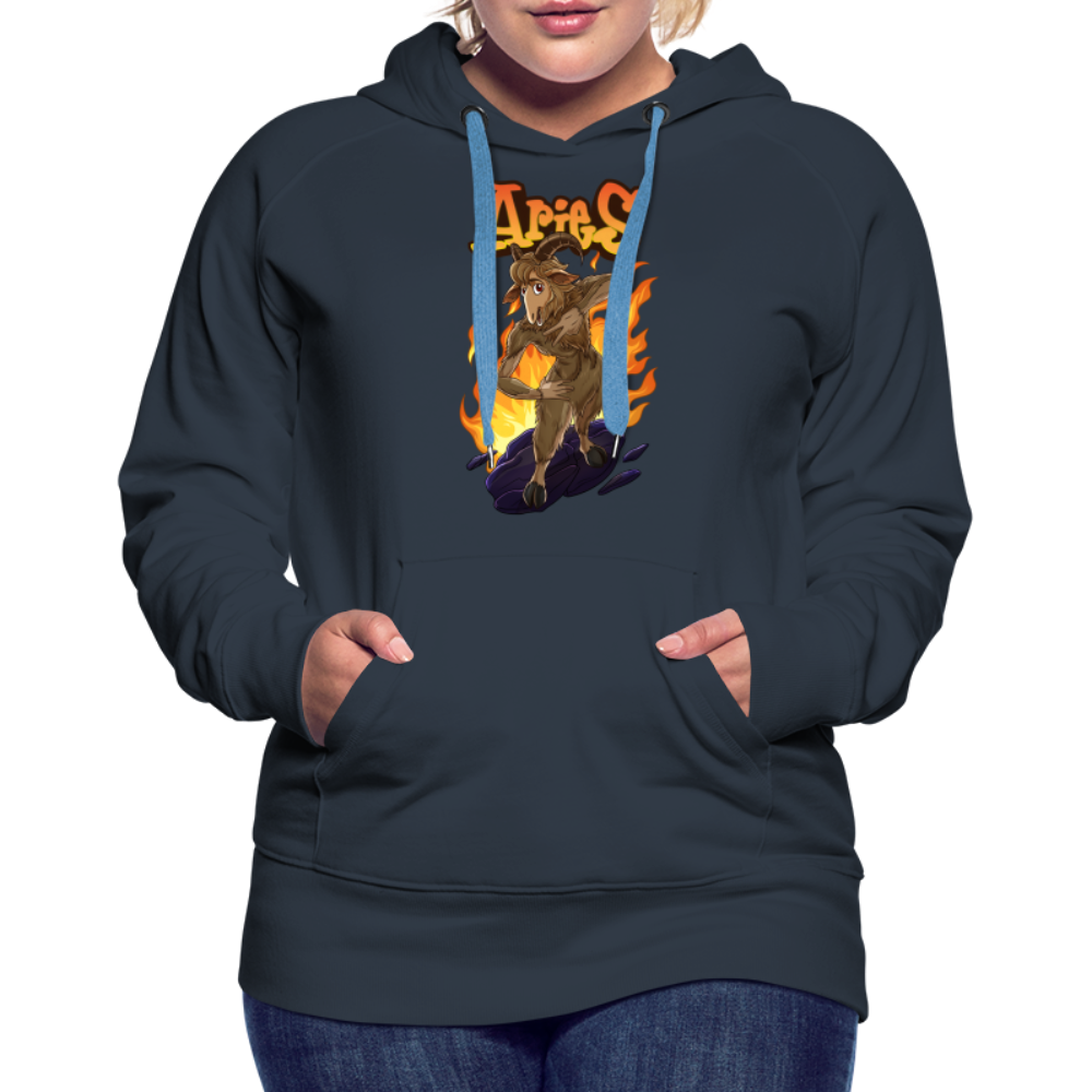 Women’s Aries Narihndrab Premium Hoodie - navy