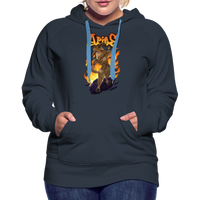 Thumbnail for Women’s Aries Narihndrab Premium Hoodie - navy