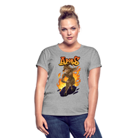 Thumbnail for Women's Aries Narihndrab Relaxed Fit T-Shirt - heather gray