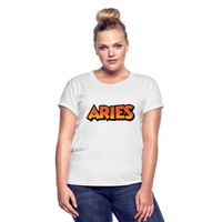 Thumbnail for Women's Aries Oneeighty Relaxed Fit T-Shirt - white