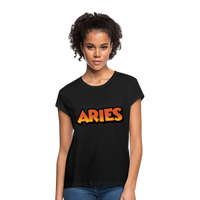 Thumbnail for Women's Aries Oneeighty Relaxed Fit T-Shirt - black