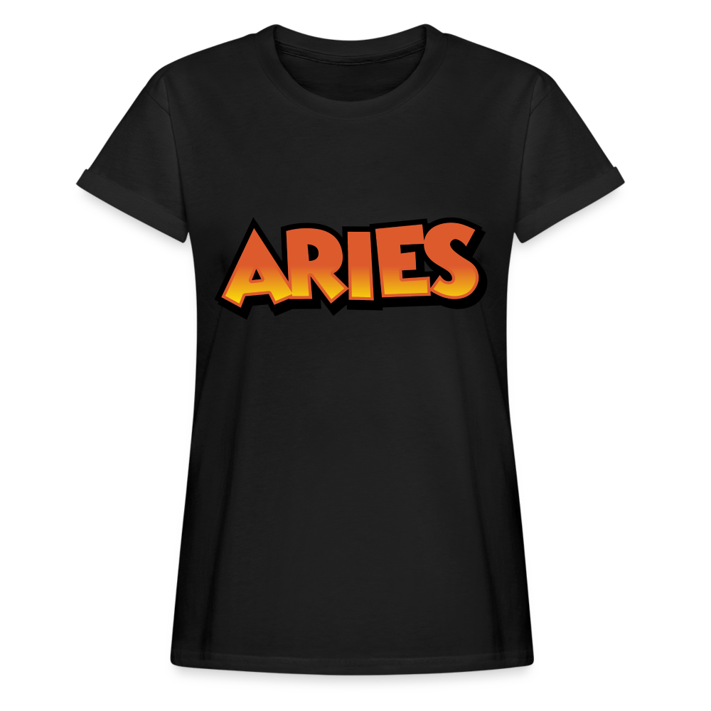 Women's Aries Oneeighty Relaxed Fit T-Shirt - black