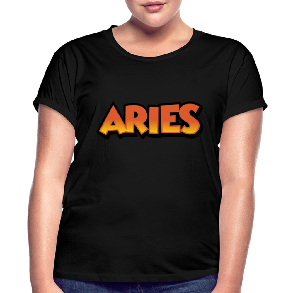 Women's Aries Oneeighty Relaxed Fit T-Shirt - black