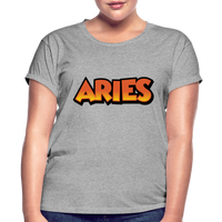 Thumbnail for Women's Aries Oneeighty Relaxed Fit T-Shirt - heather gray