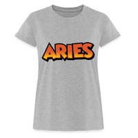 Thumbnail for Women's Aries Oneeighty Relaxed Fit T-Shirt - heather gray