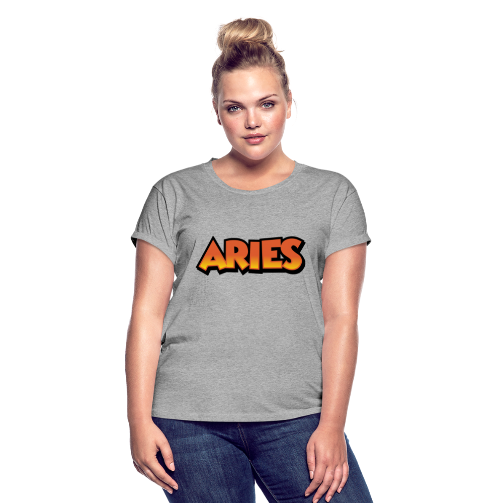 Women's Aries Oneeighty Relaxed Fit T-Shirt - heather gray