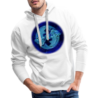 Thumbnail for Men’s Pisces Premium Hoodie - white