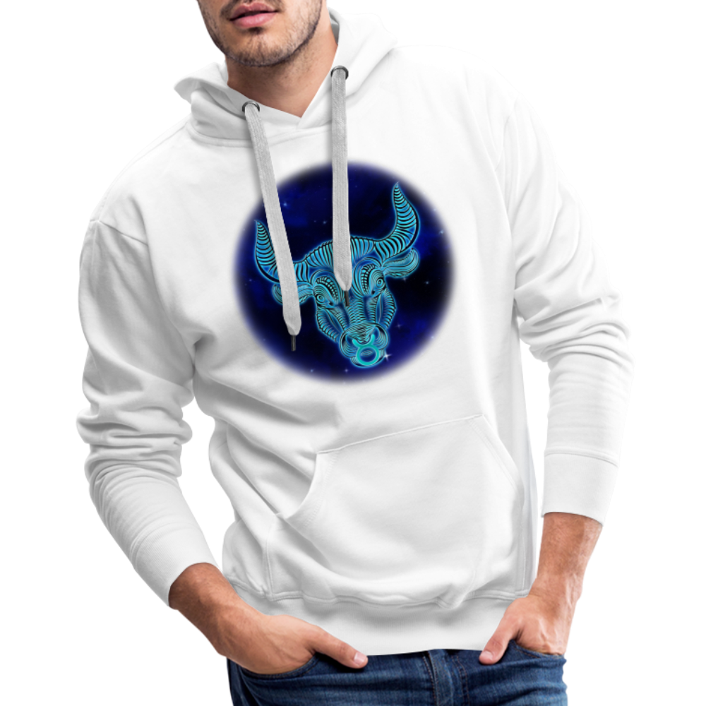 Men’s Taurus Premium Hoodie - white