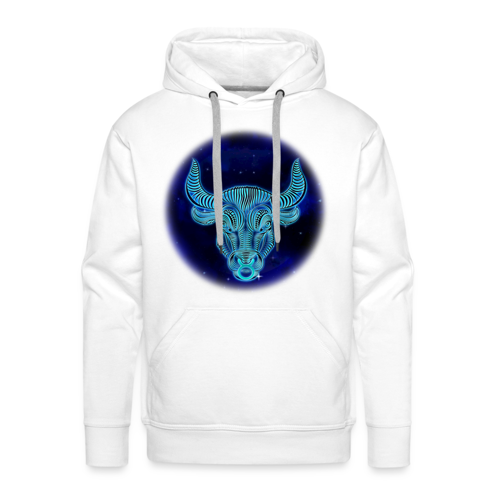 Men’s Taurus Premium Hoodie - white