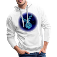 Thumbnail for Men’s Capricorn Premium Hoodie - white