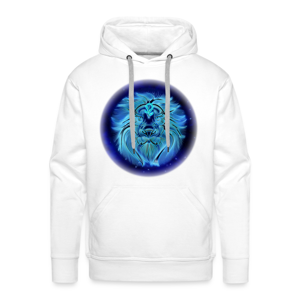 Men’s Leo Premium Hoodie - white