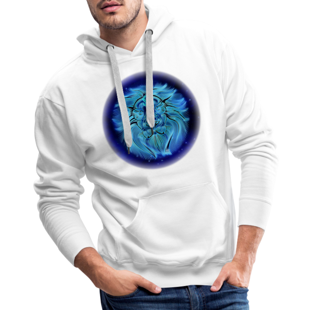 Men’s Leo Premium Hoodie - white