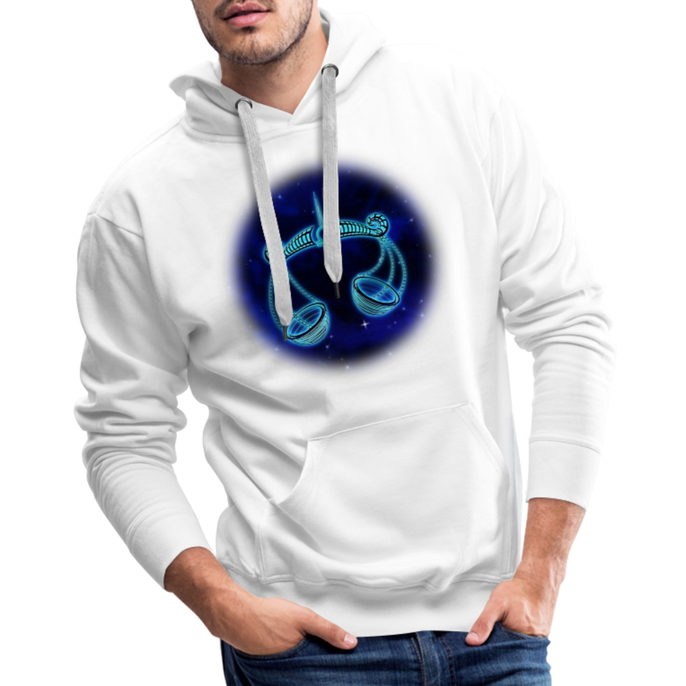 Men’s Libra Premium Hoodie - white