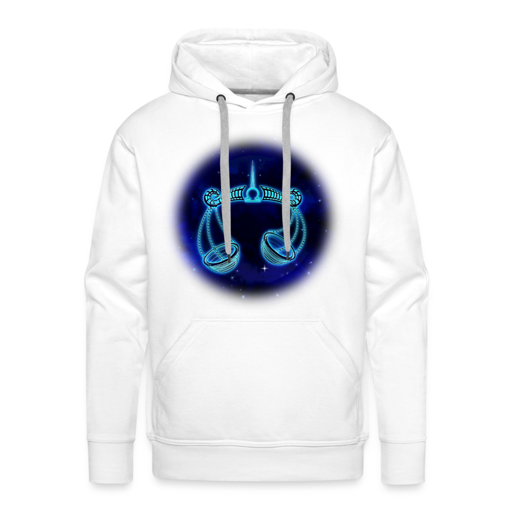 Men’s Libra Premium Hoodie - white