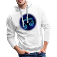 Thumbnail for Men’s Libra Premium Hoodie - white